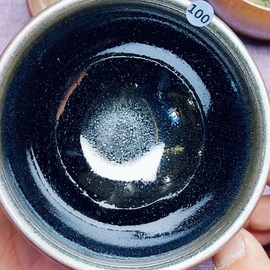 茶盏龙窑柴烧乌金将军器型10.3口径