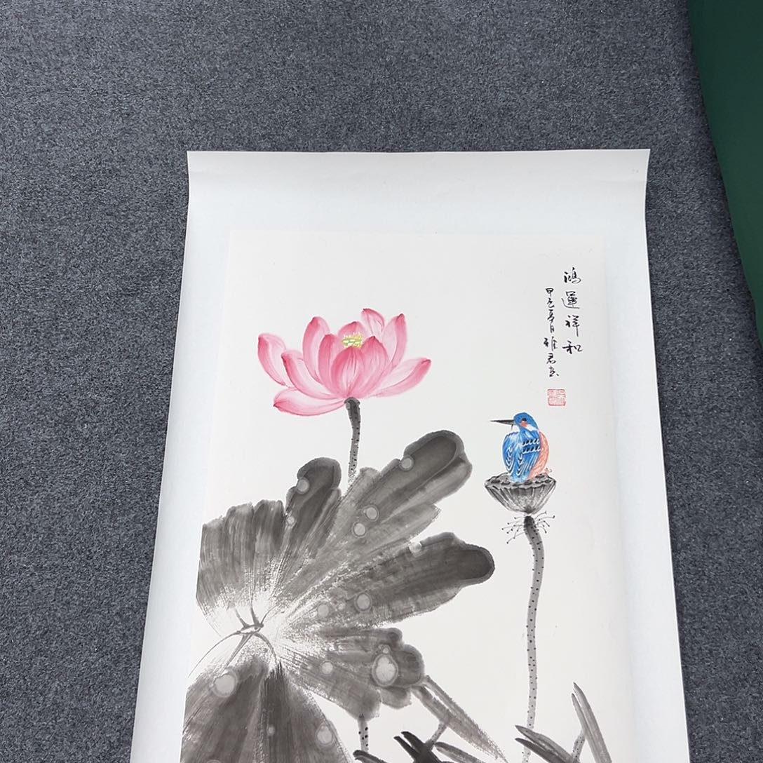 国画手绘国画大捡漏