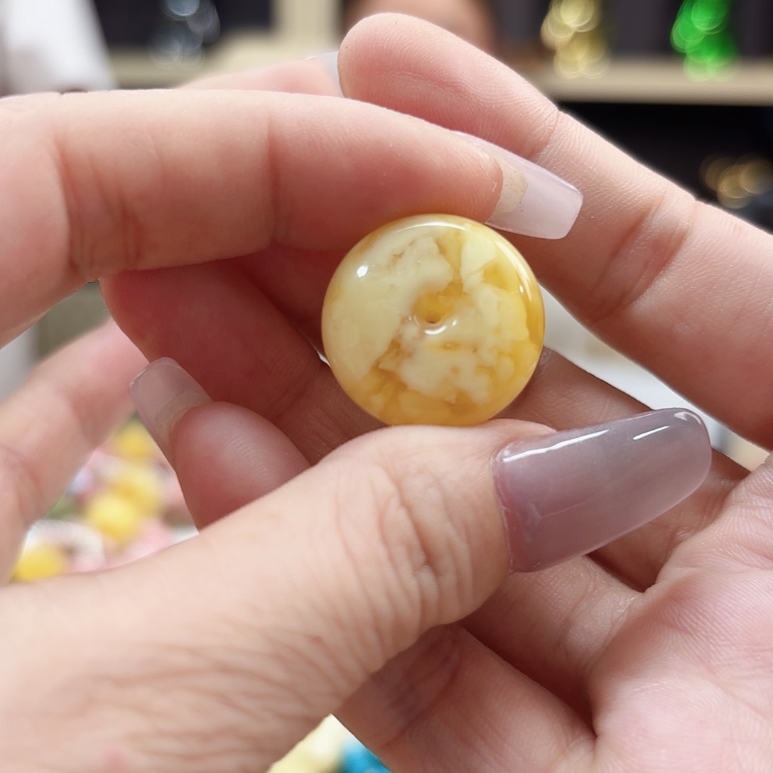 琥珀未镶嵌手链琥珀