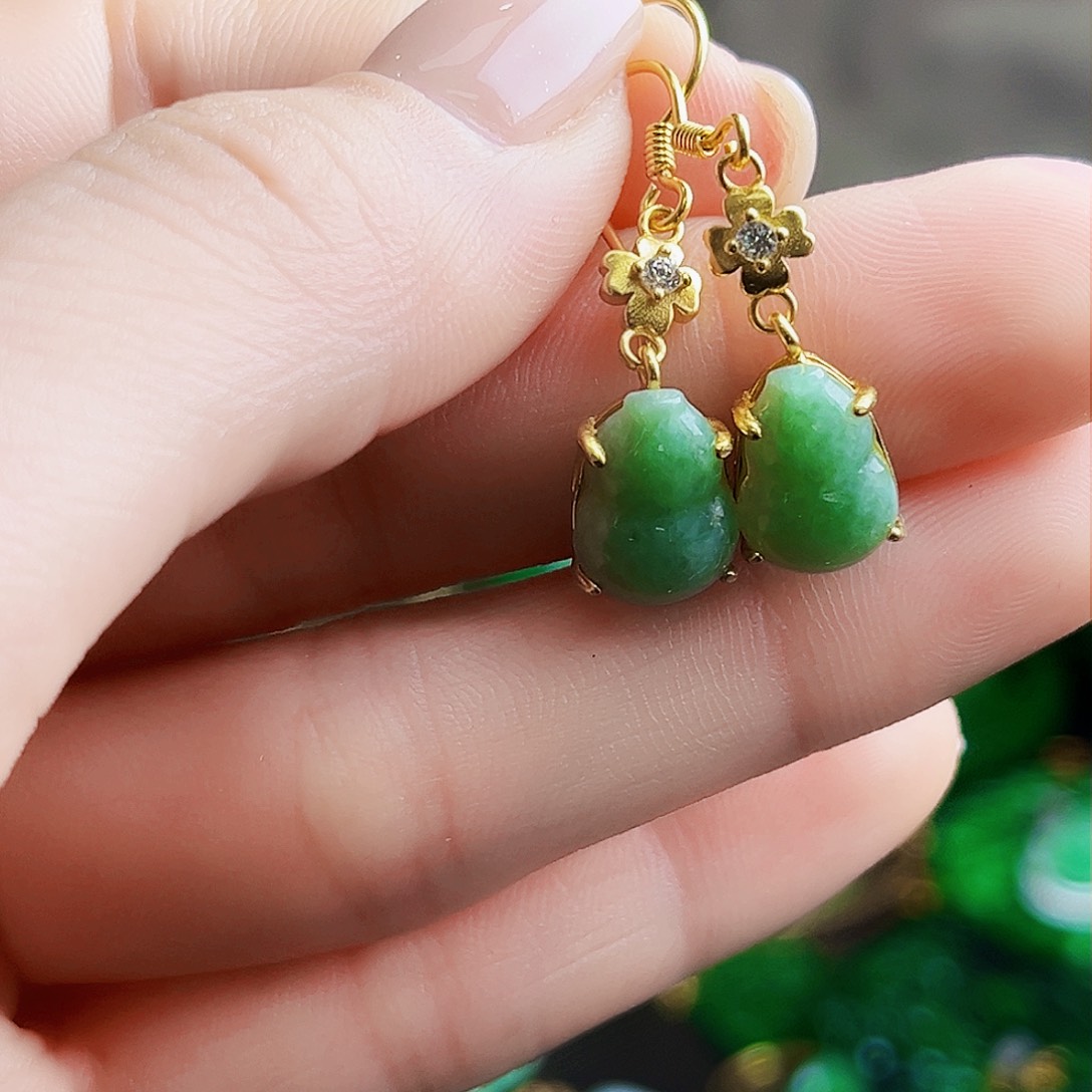 颈饰银S925镶嵌翡翠多样性