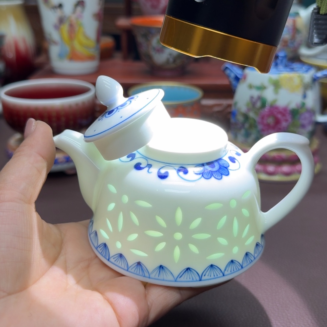 瓷片景德镇仿古手工制作精品展示