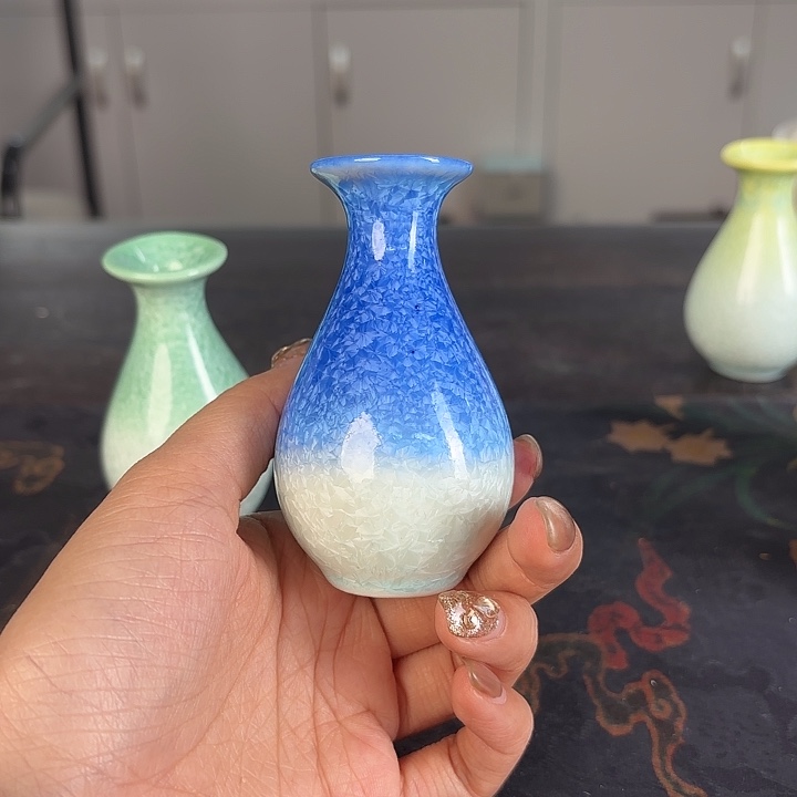 龙泉云间青瓷小米茶器