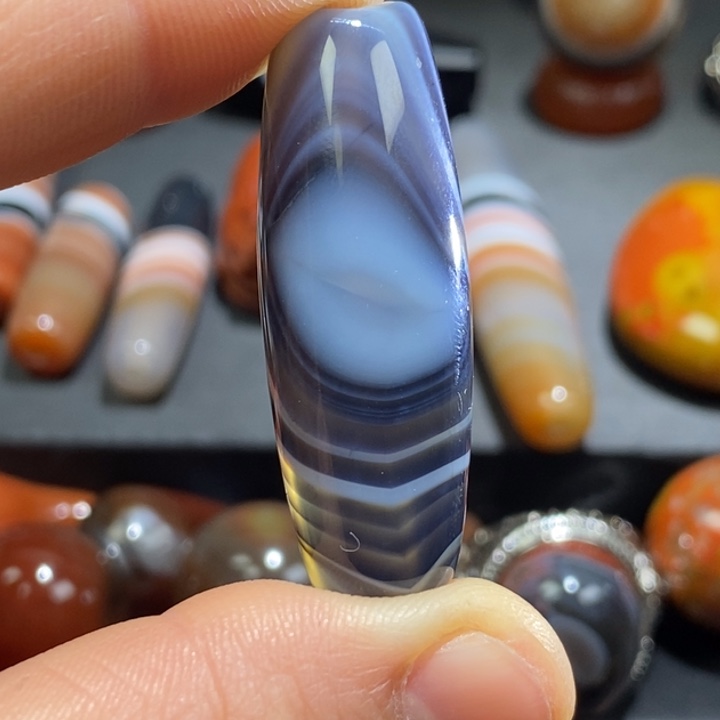 玛瑙/玉髓未镶嵌挂件