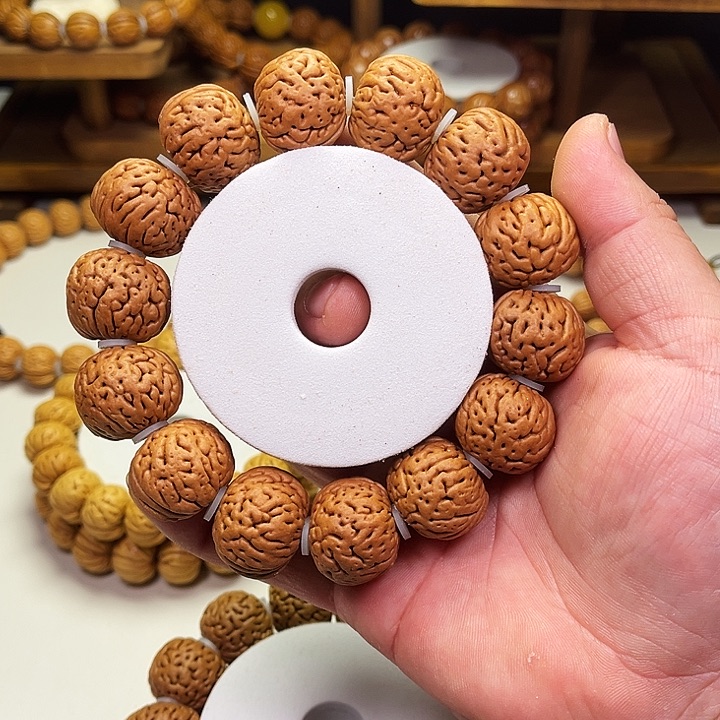 手串桃核磨盘桃核