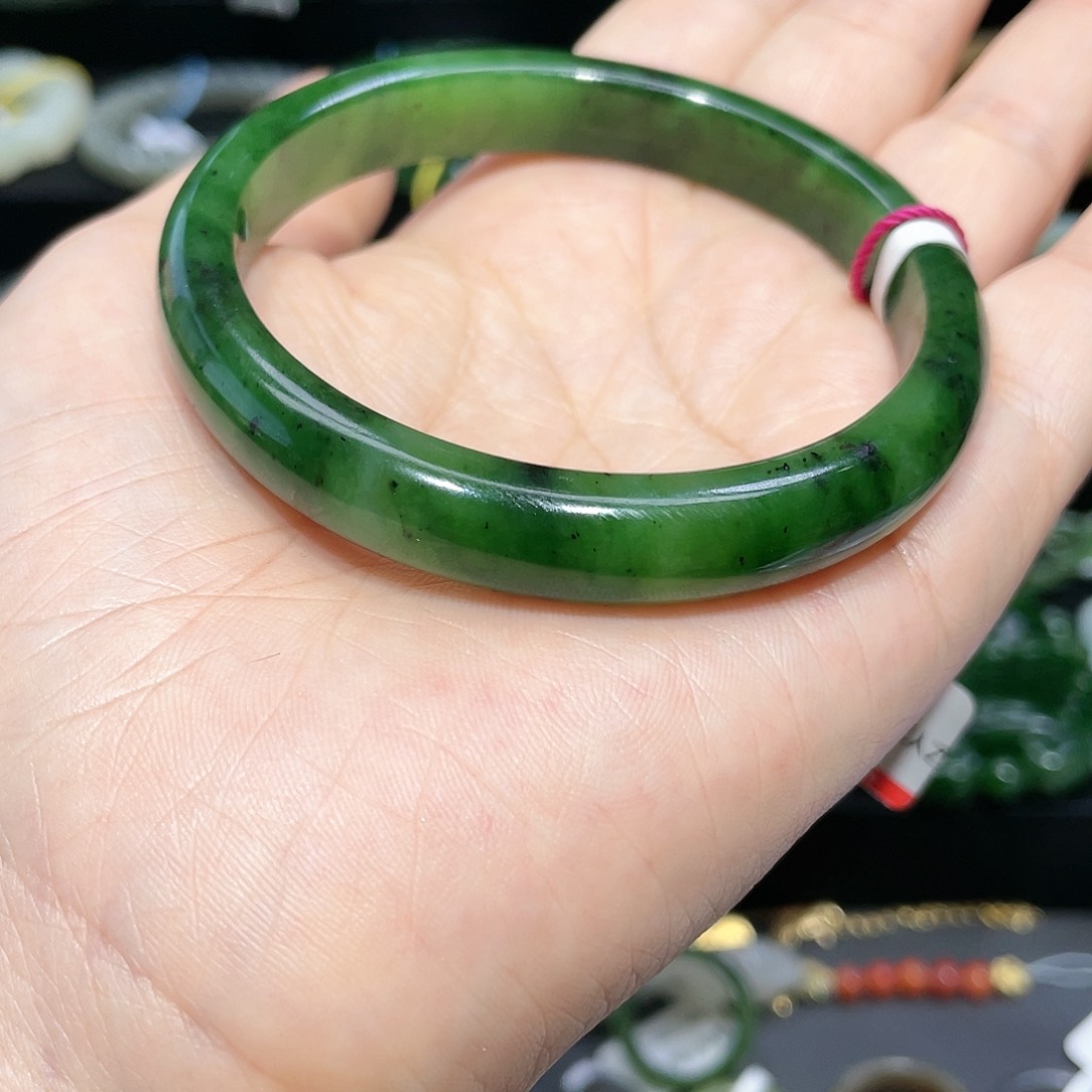 【闪购商品】和田玉手镯57圈口1未镶嵌