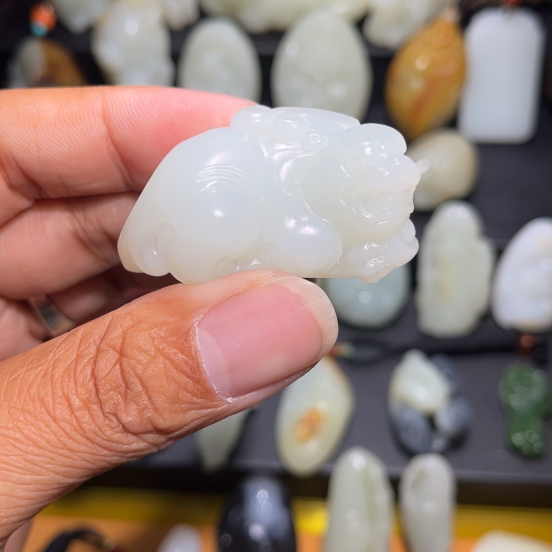 和田玉颈饰未镶嵌郑****傅