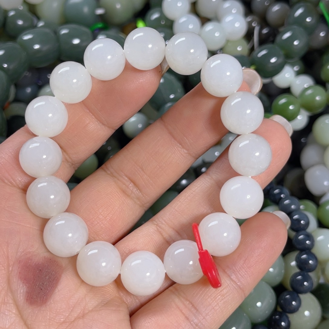 和田玉手链未镶嵌