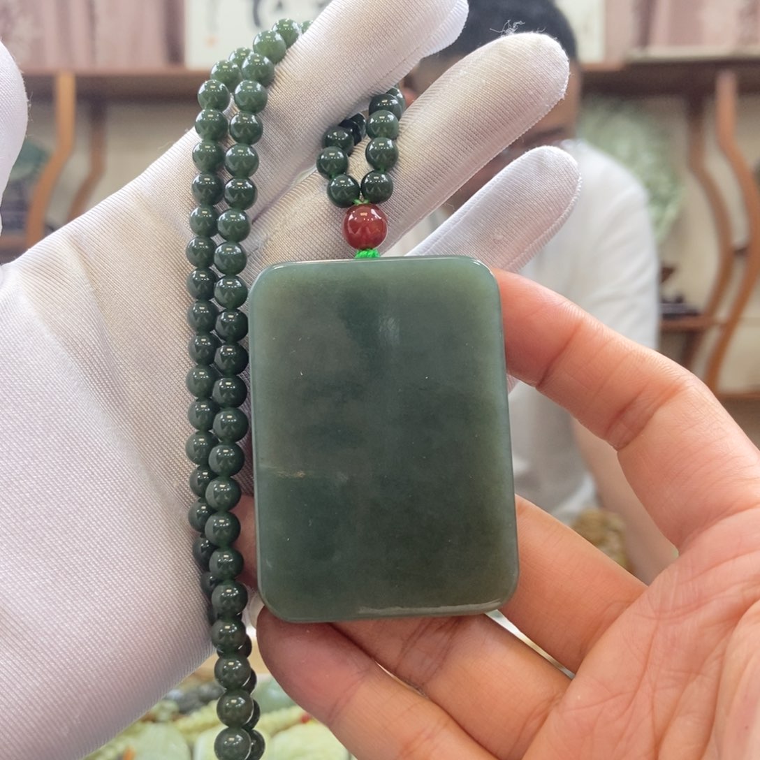 和田玉吊坠未镶嵌小*