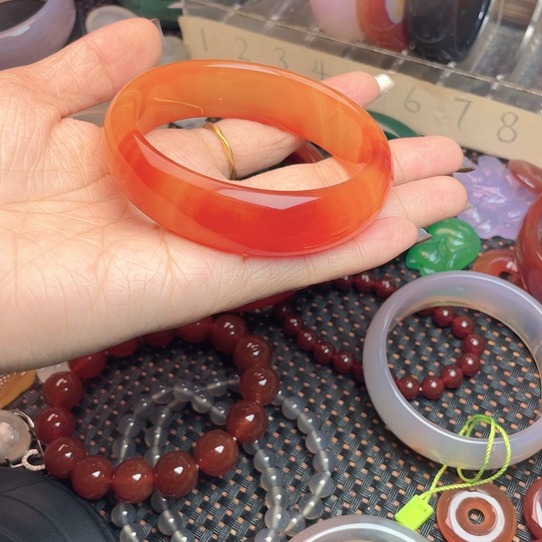 玛瑙/玉髓合金手镯