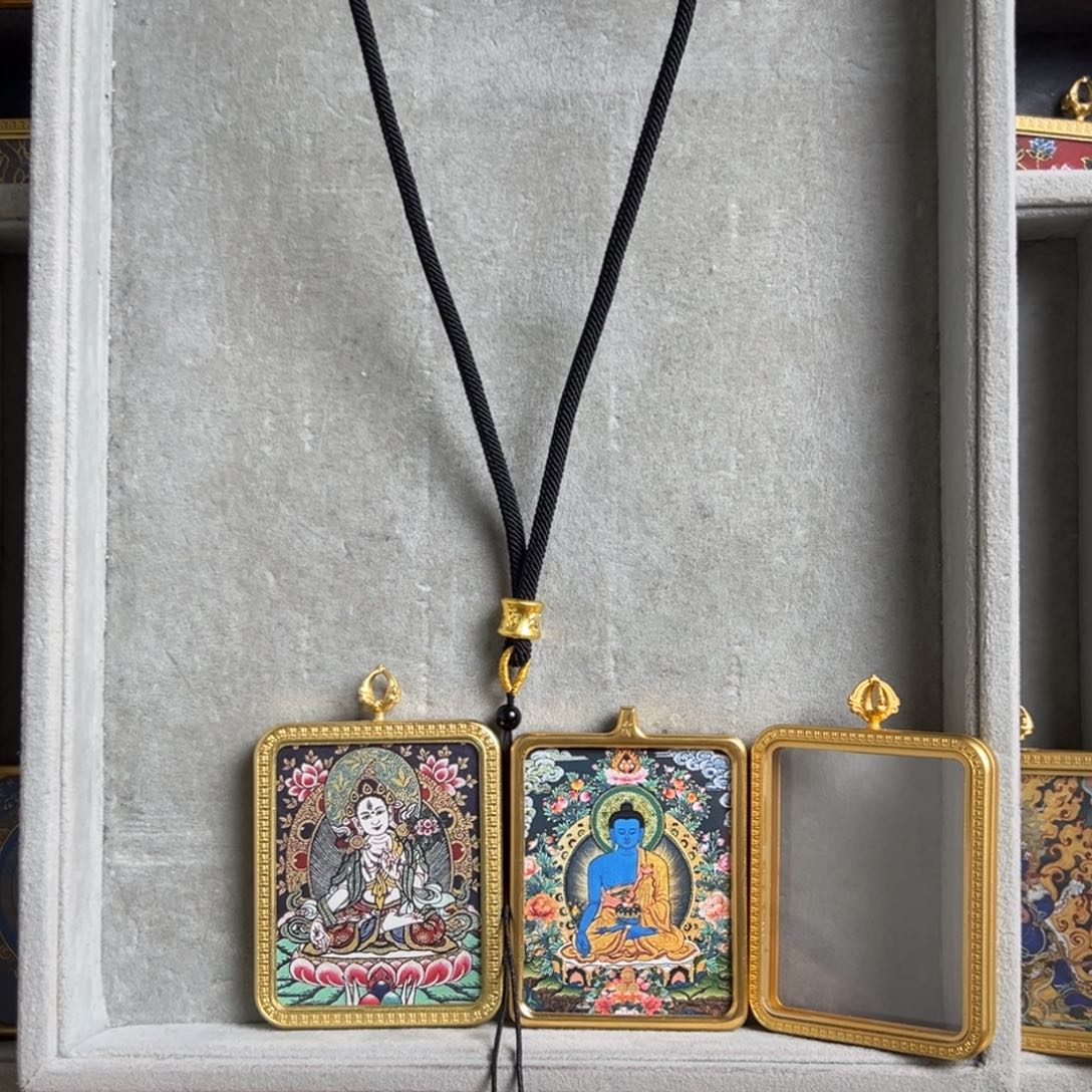 吊坠上****恩双面铜壳双面铜壳