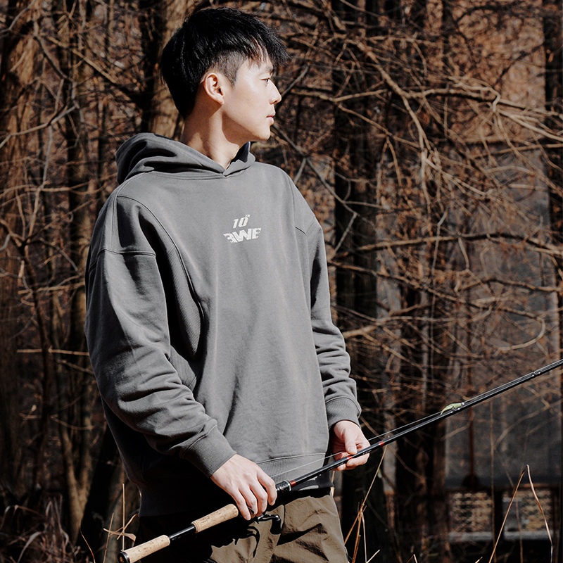 EWE美夏10周年限定美式重磅卫衣运动户外男装外套