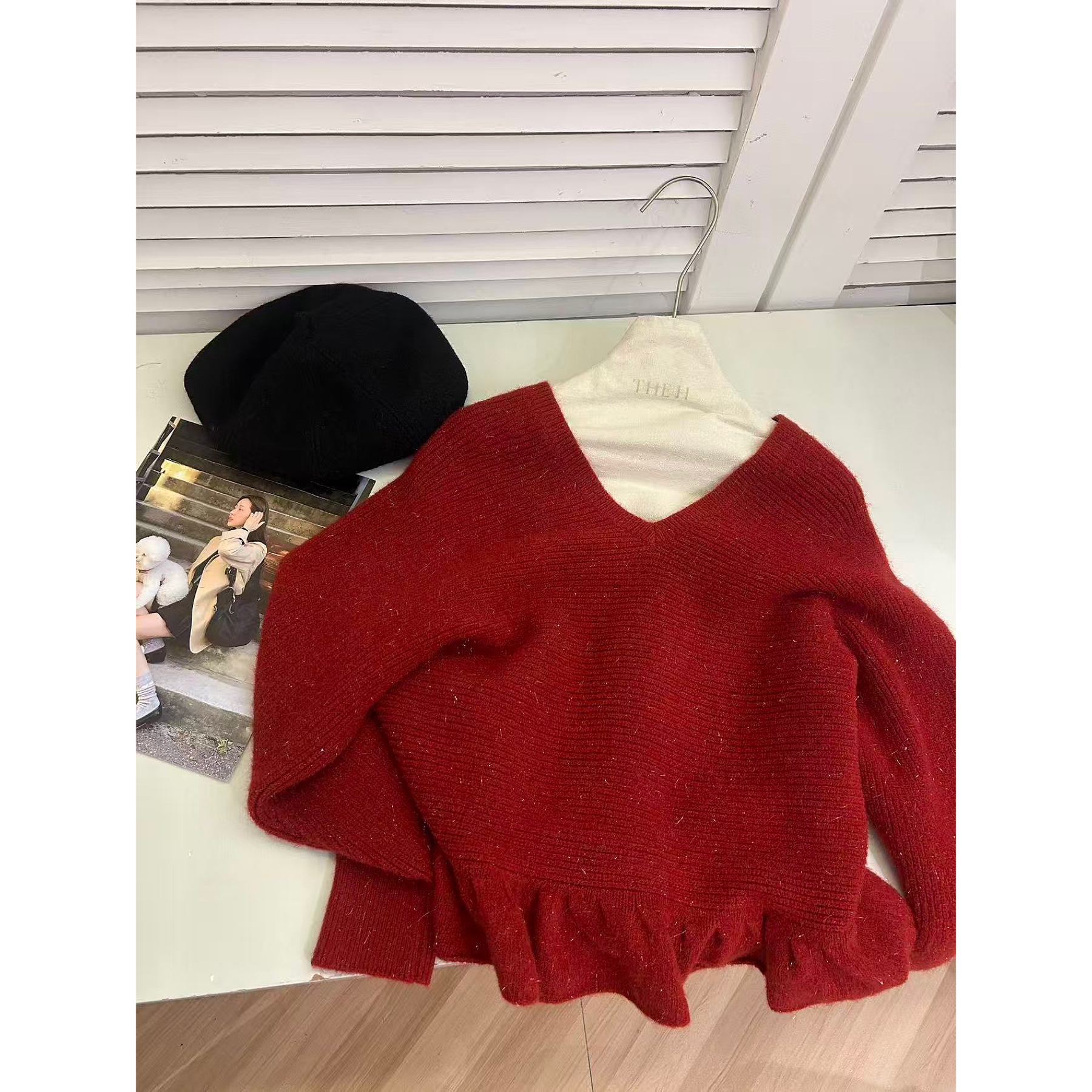 9988韩系简约百搭时尚毛衣58