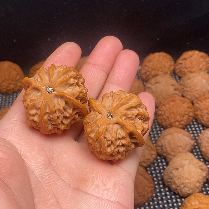 文玩核桃把件41全品苹果