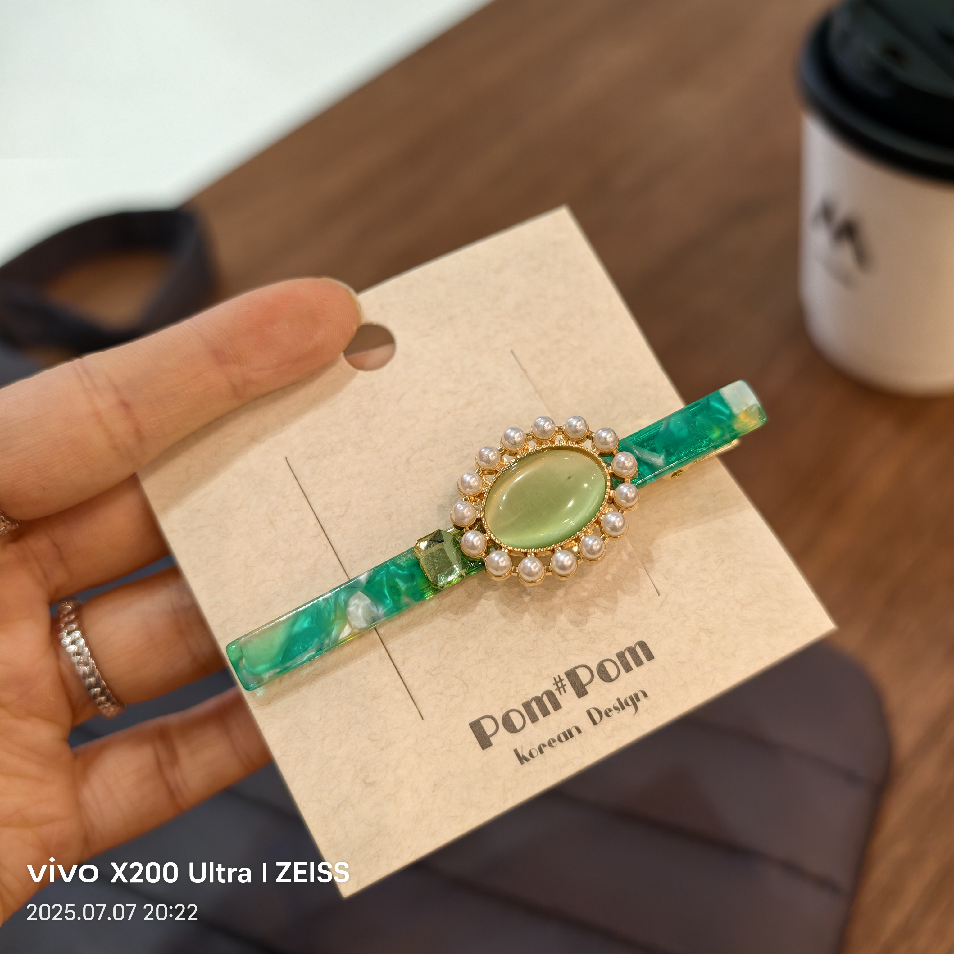 9115醋酸绿野仙踪边夹发夹