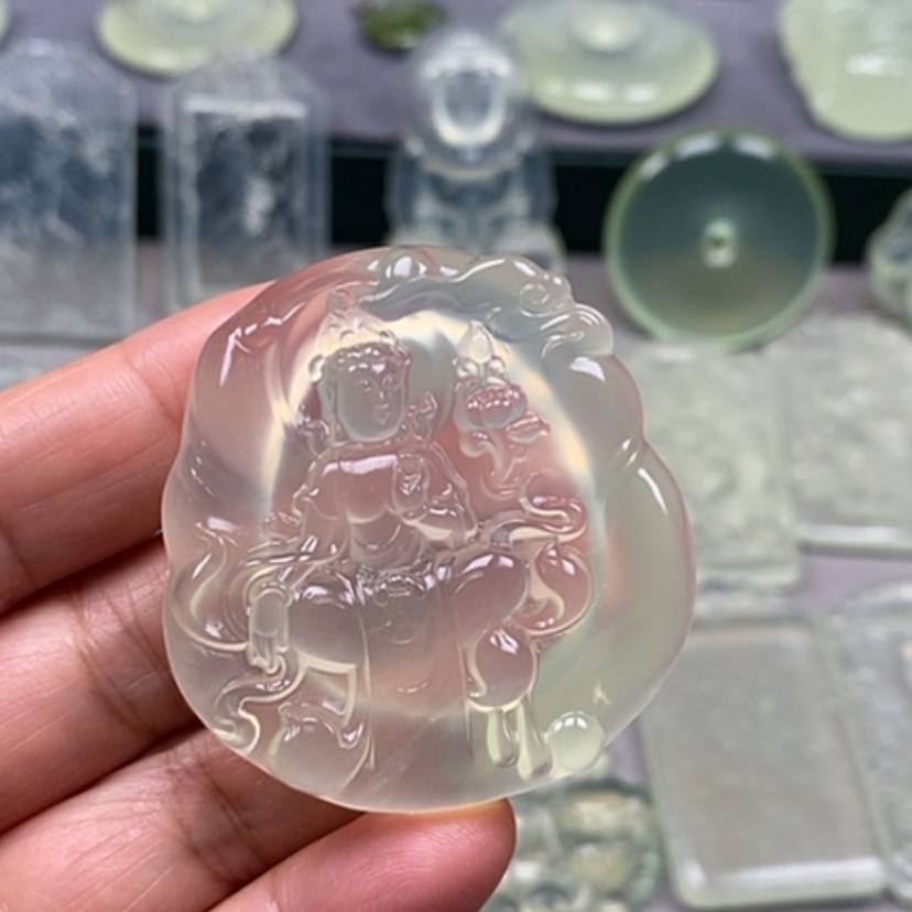 【闪购商品】岫玉吊坠(不含链)未镶嵌