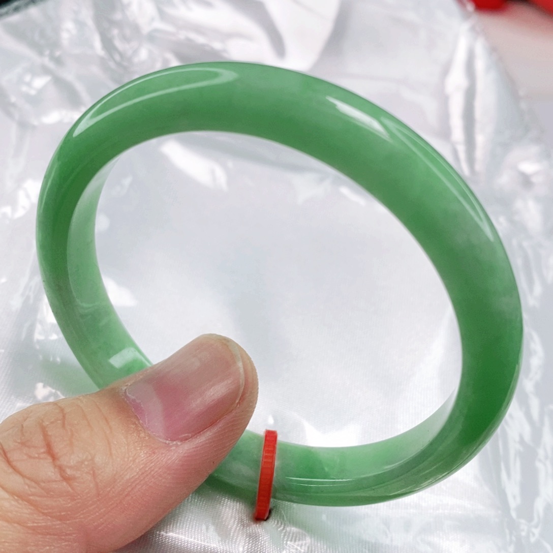 未镶嵌手镯翡翠50.5圈口