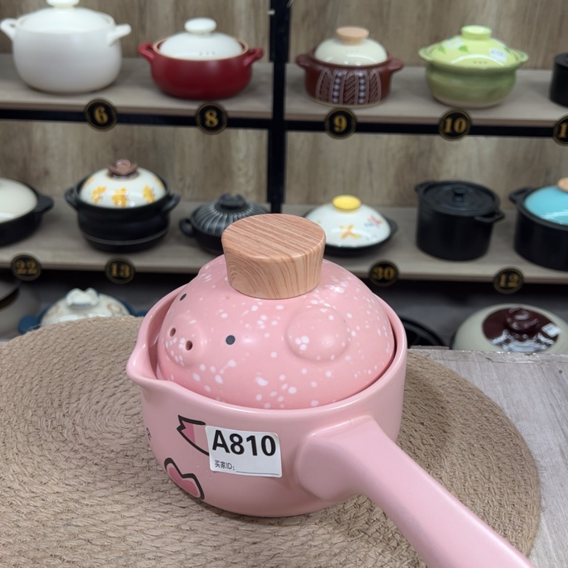 【闪购商品】1升砂锅微瑕疵品810