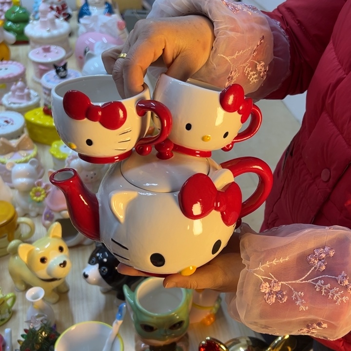 摆件陶瓷等行业的产品出口