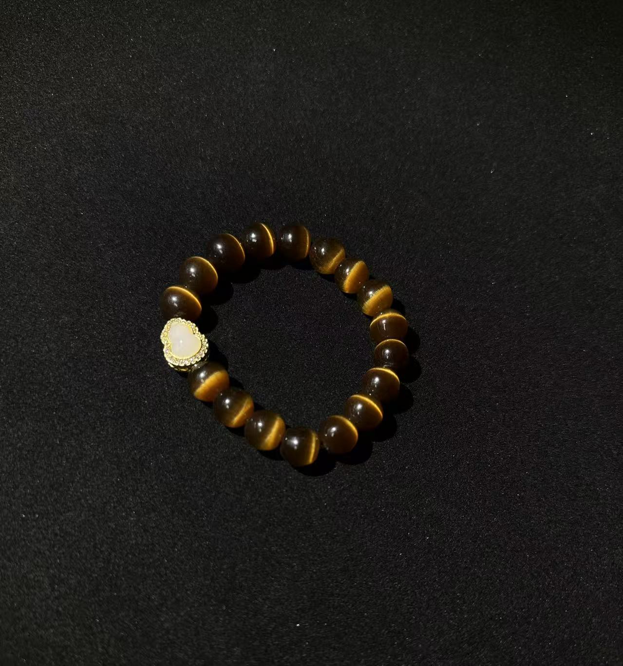 黄虎眼石十二生肖本命佛护身符男士礼物AQ58