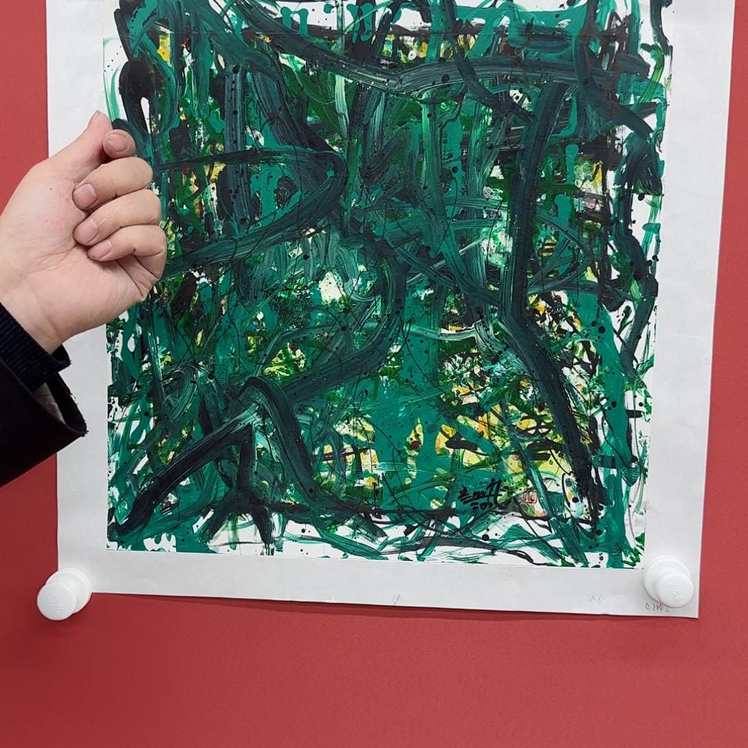 国画艺术家的作品