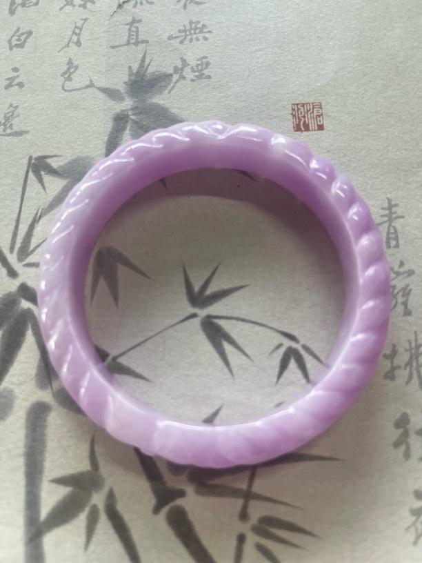 H383-五三➕缅甸翡翠手镯时尚冰