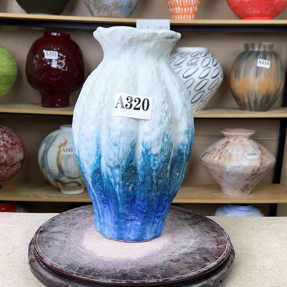 陶瓷320花瓶摆件创意