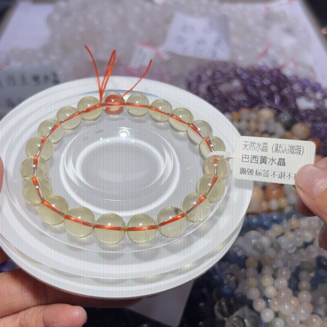 水晶手串未镶嵌10m