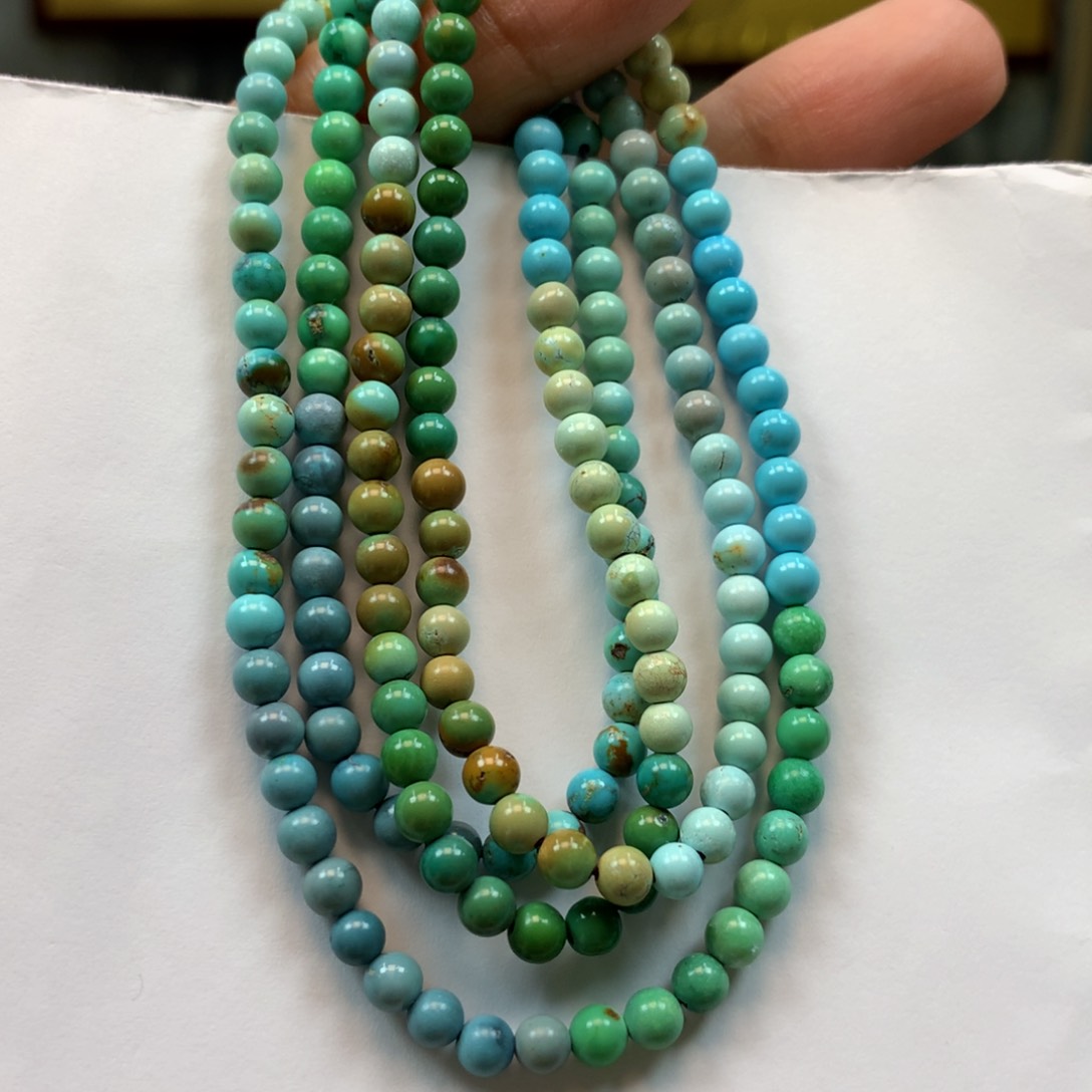 绿松石长链未镶嵌