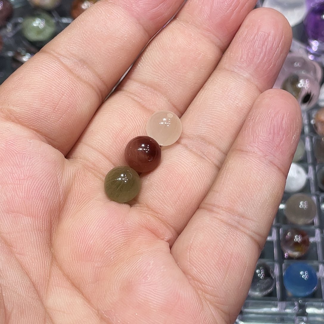 水晶天然水晶未镶嵌小**呦