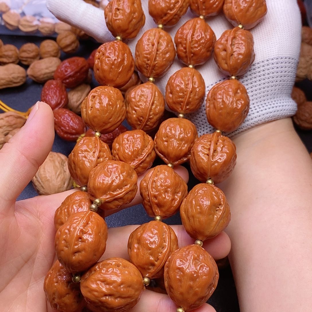 【闪购商品】吊坠文玩核桃蛤蟆脖挂25