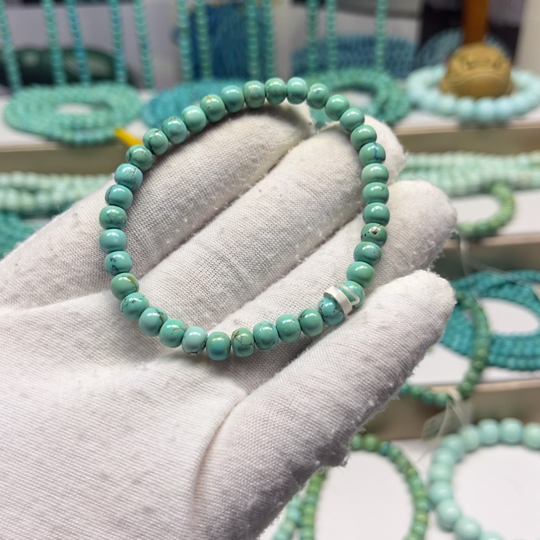 绿松石未镶嵌手链