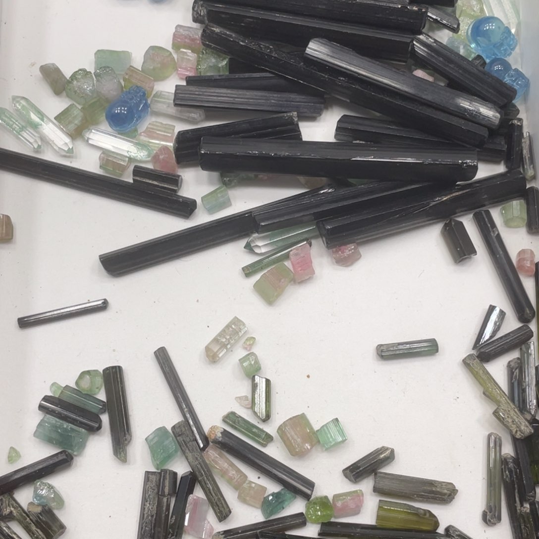 水晶一盘走未镶嵌