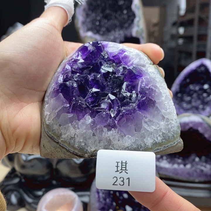 大型摆件（非配饰）未镶嵌紫晶