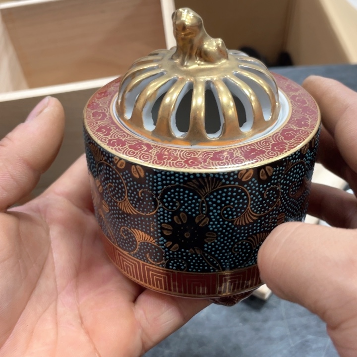 瓷片瓷工艺品摆件