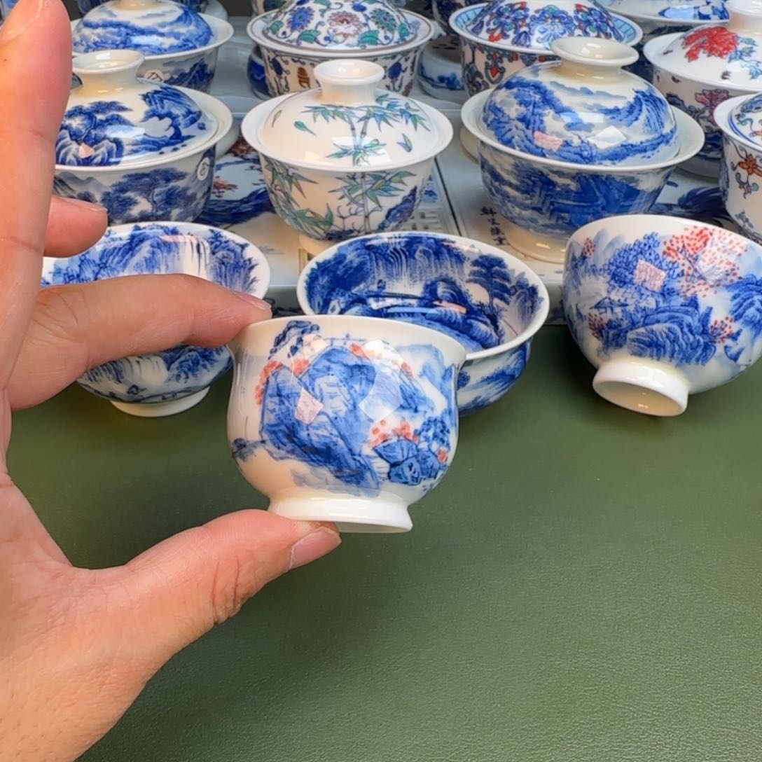 纯手工纯手绘茶具1