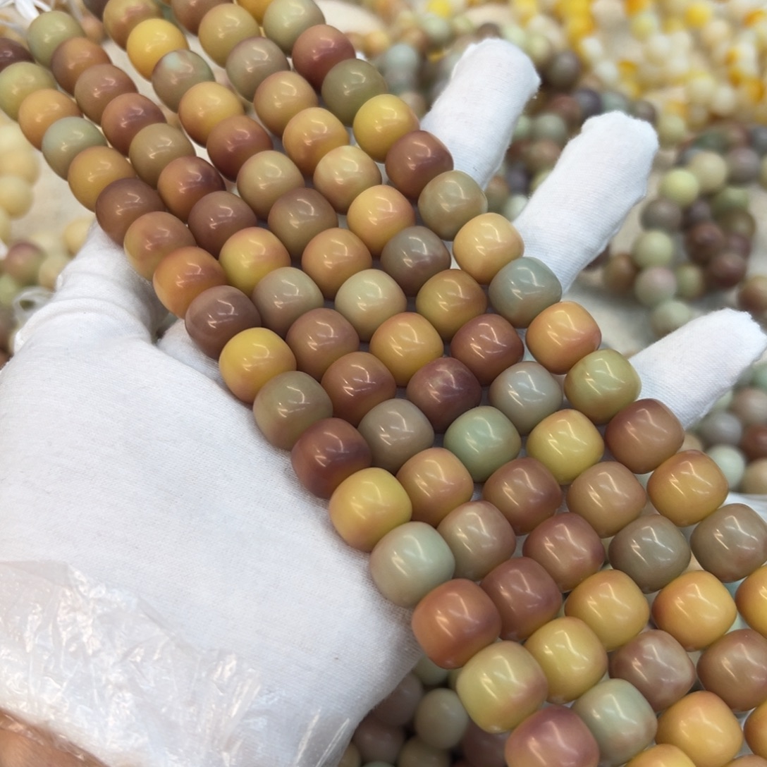 菩提根/象牙果吊坠14干磨美人鱼