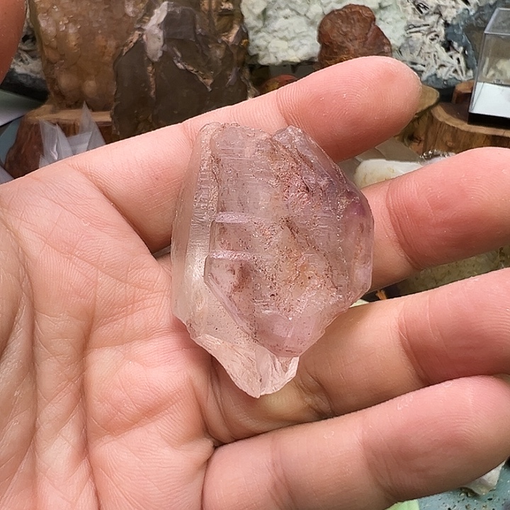 月***亮水晶珠宝半成品未镶嵌