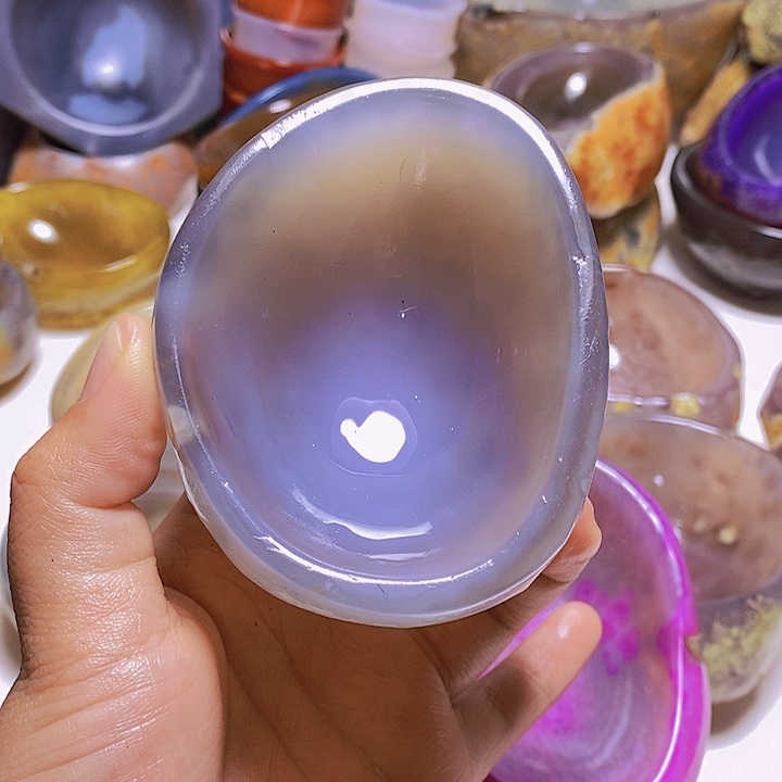 玛瑙/玉髓，未镶嵌阎*