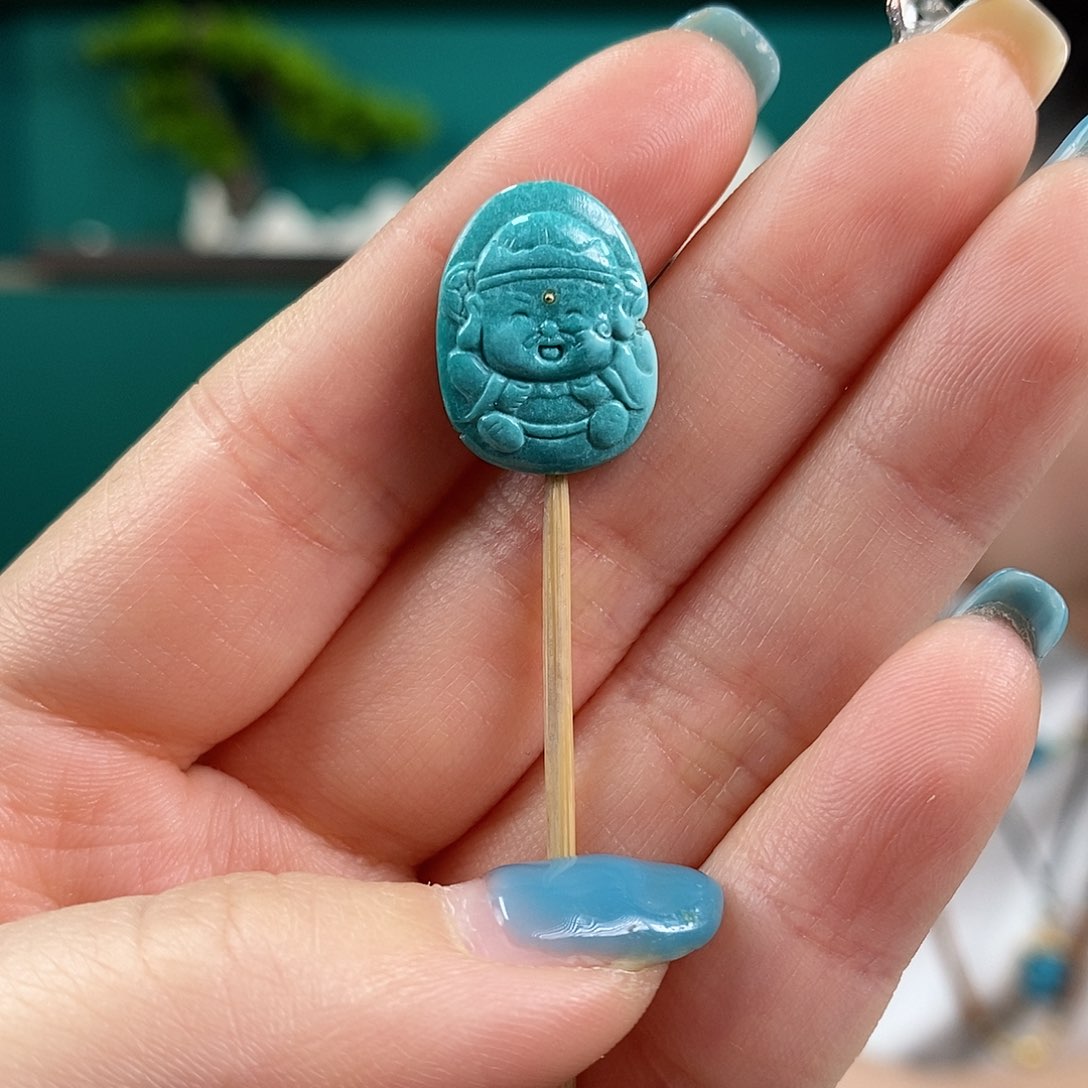 绿松石珠宝奇石未镶嵌