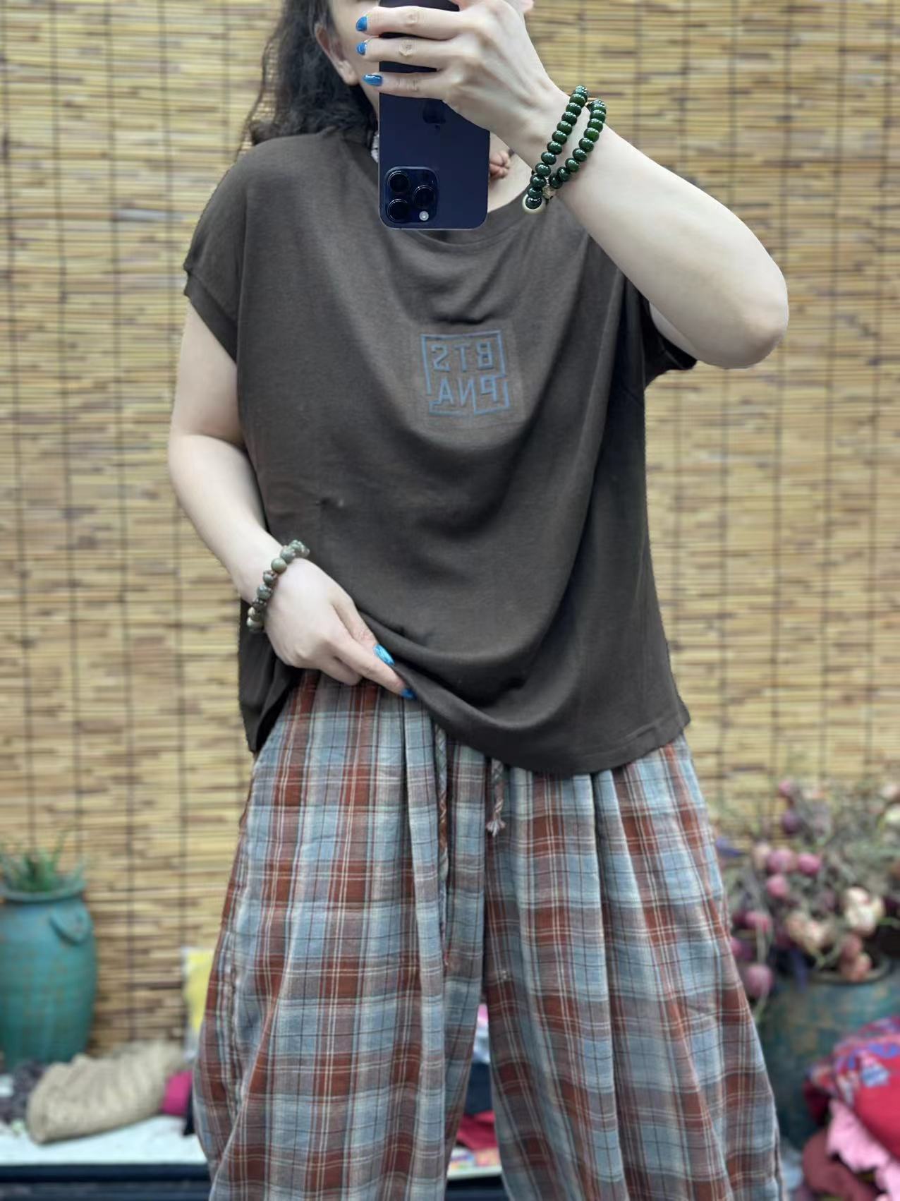 HY    凹凸印圆领T恤