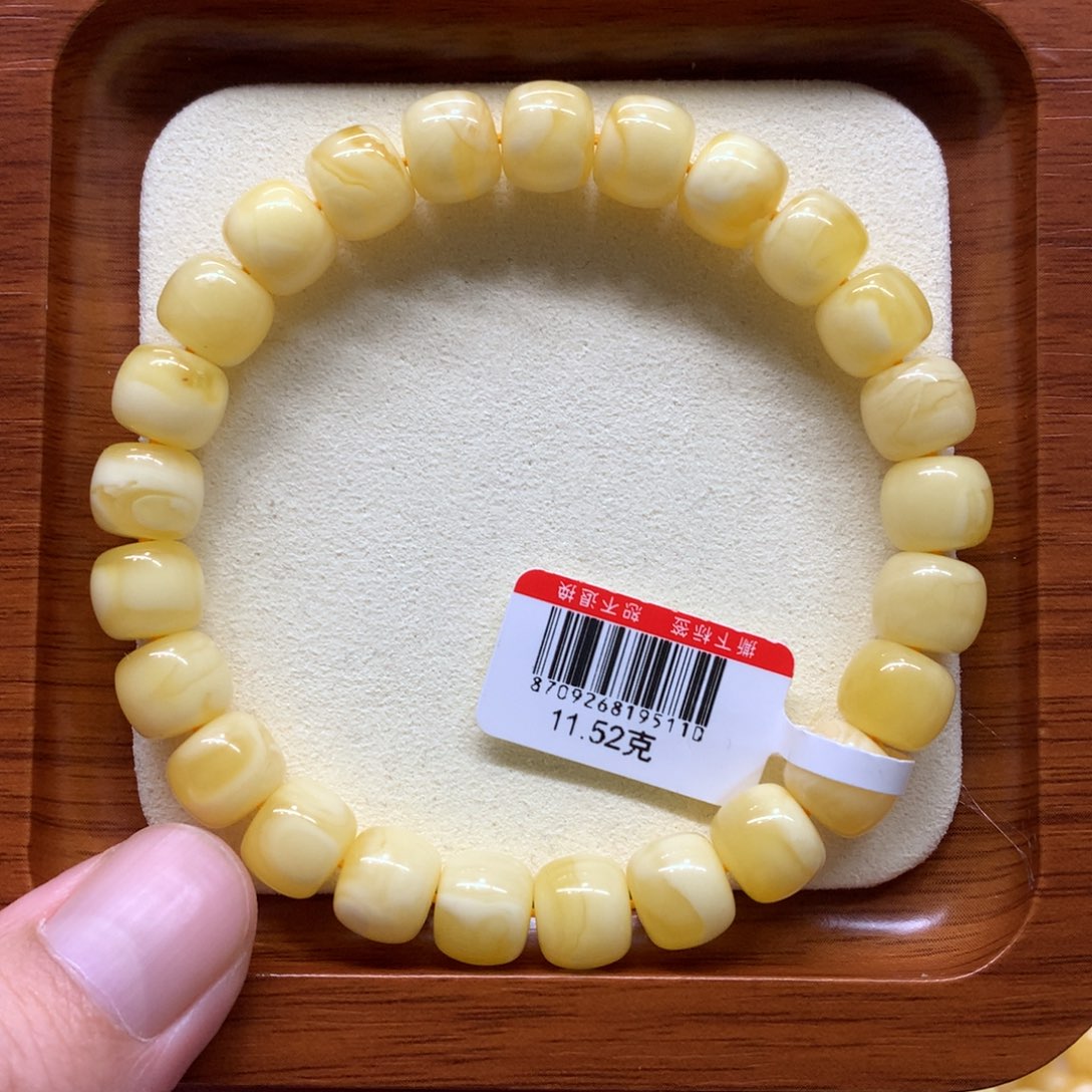 手链蜜蜡未镶嵌蜜蜡