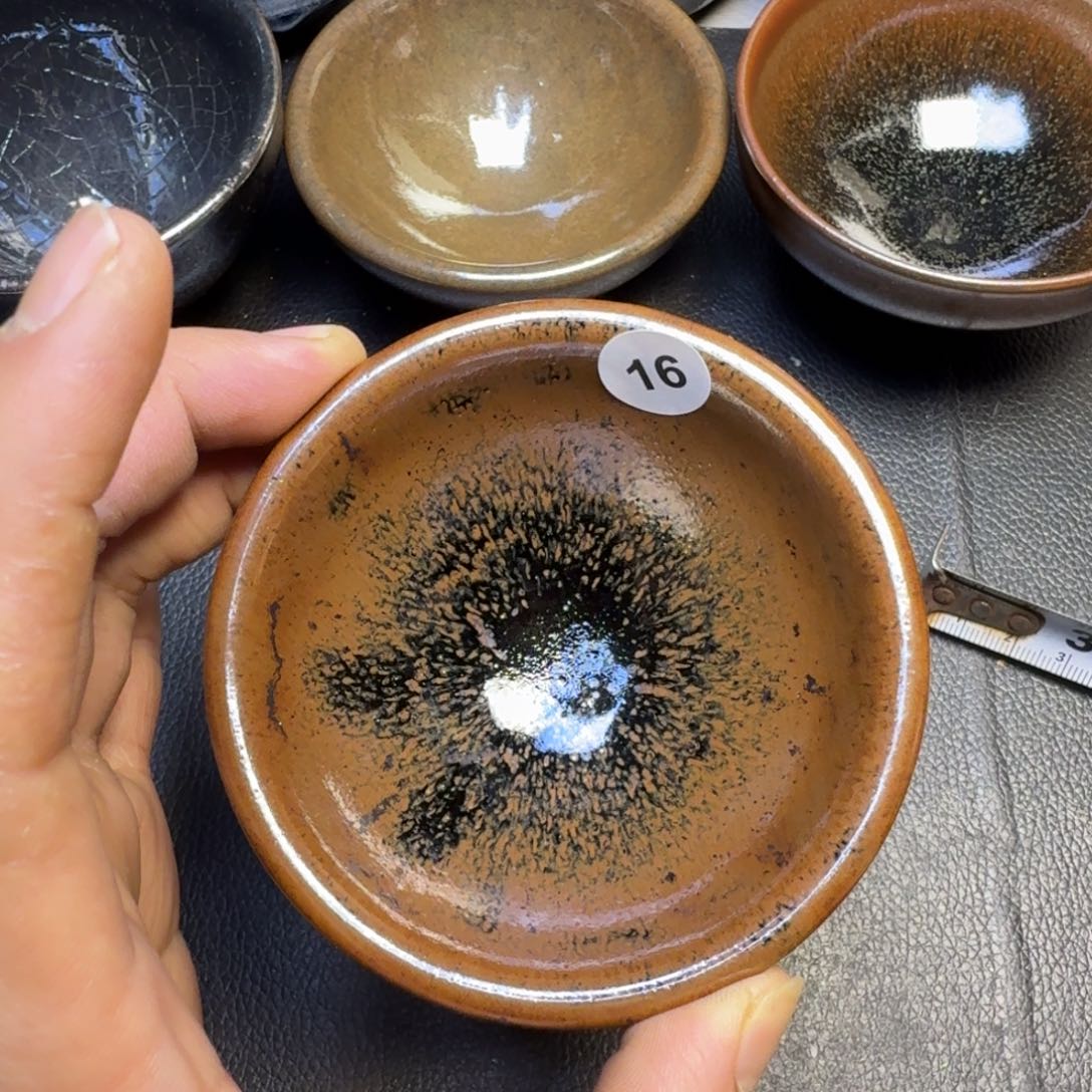摆件古时茶器建窑建盏16