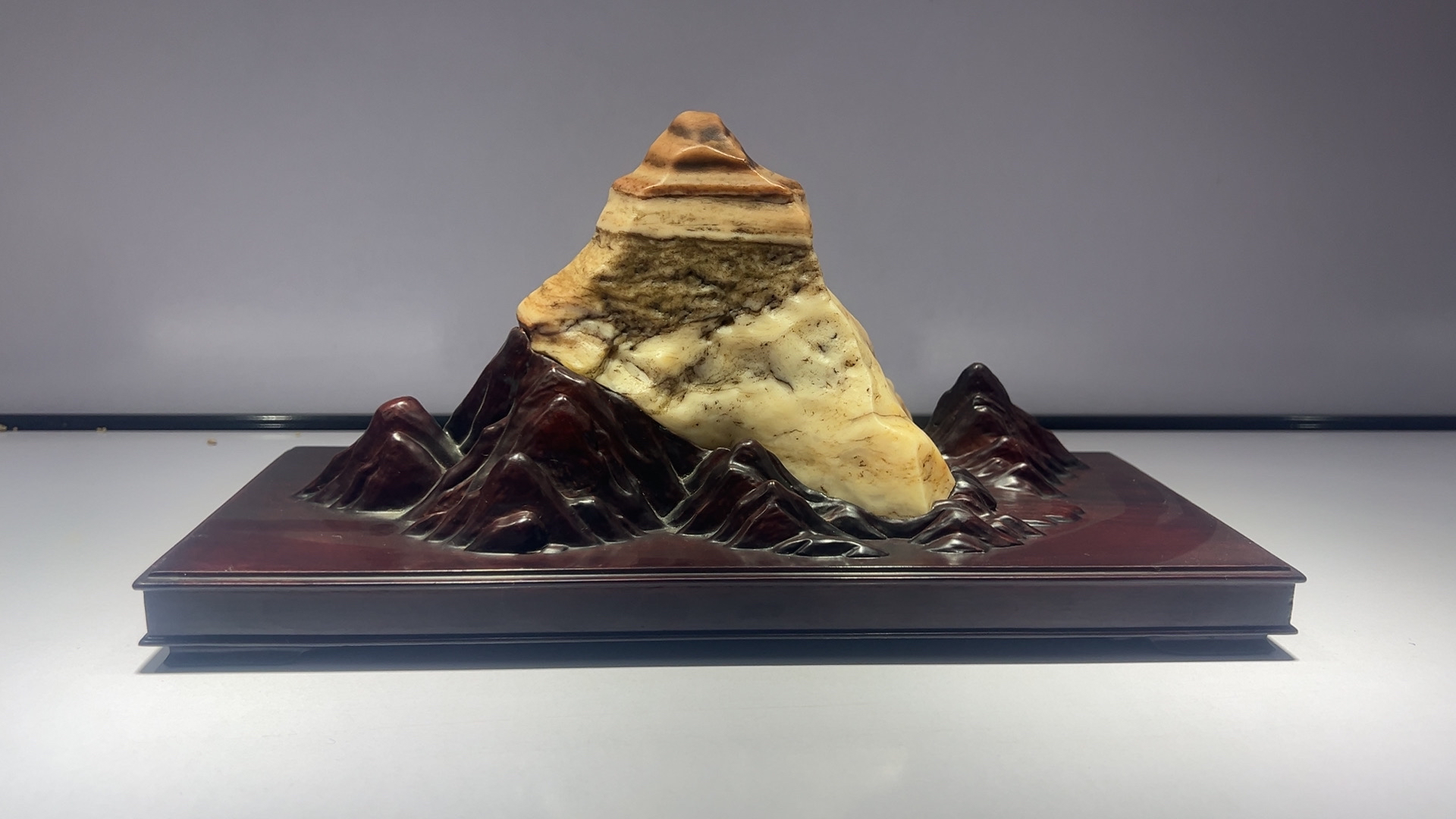 阿拉善沙漠戈壁手工狮子貔貅装饰品奇石摆件石头假山工艺品老物件