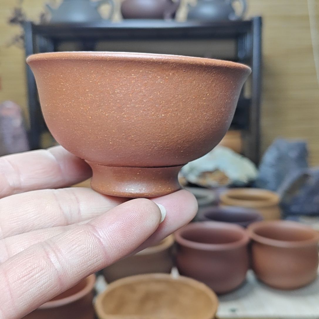 紫砂茶杯紫砂主人杯子