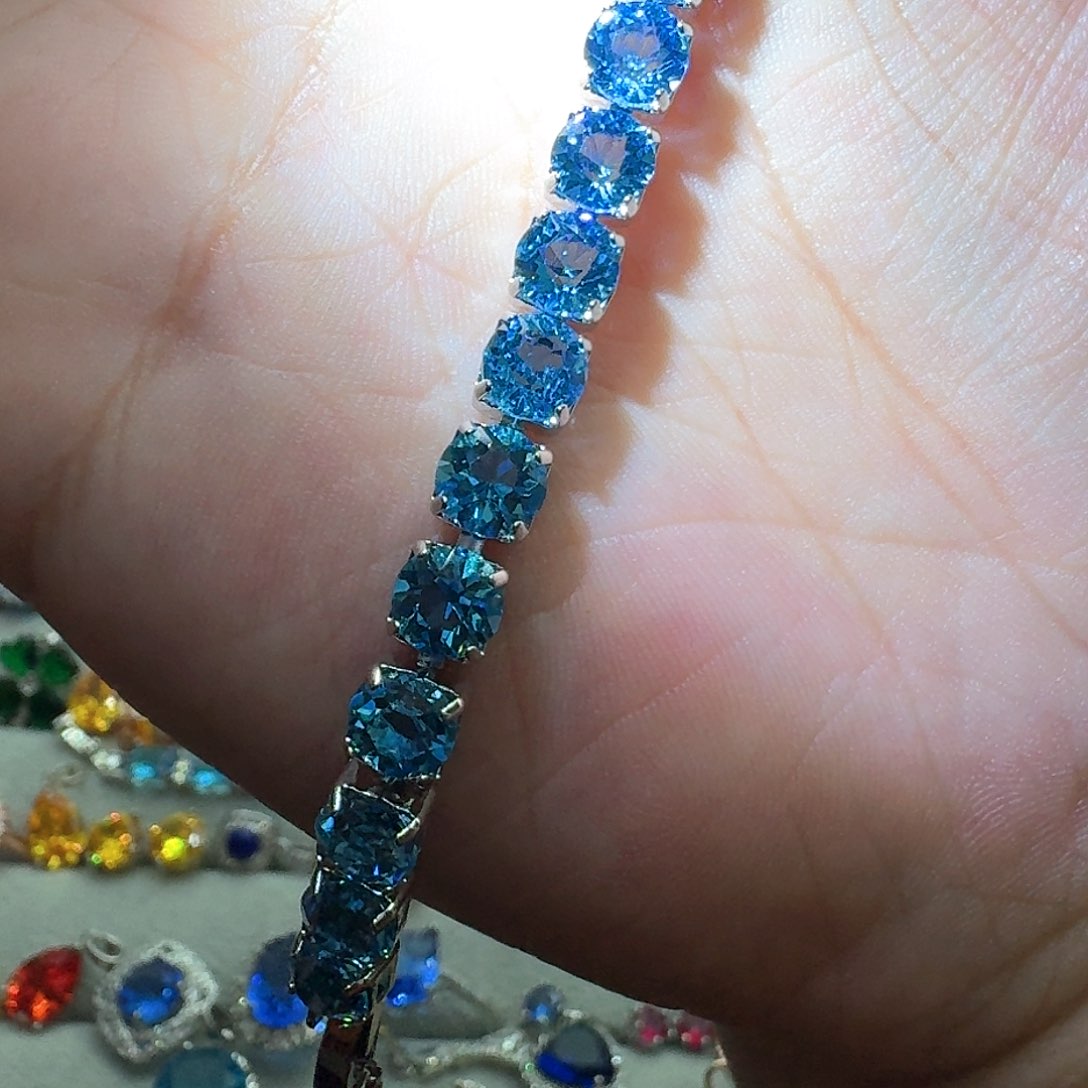 绿水晶戒指银S925镶嵌