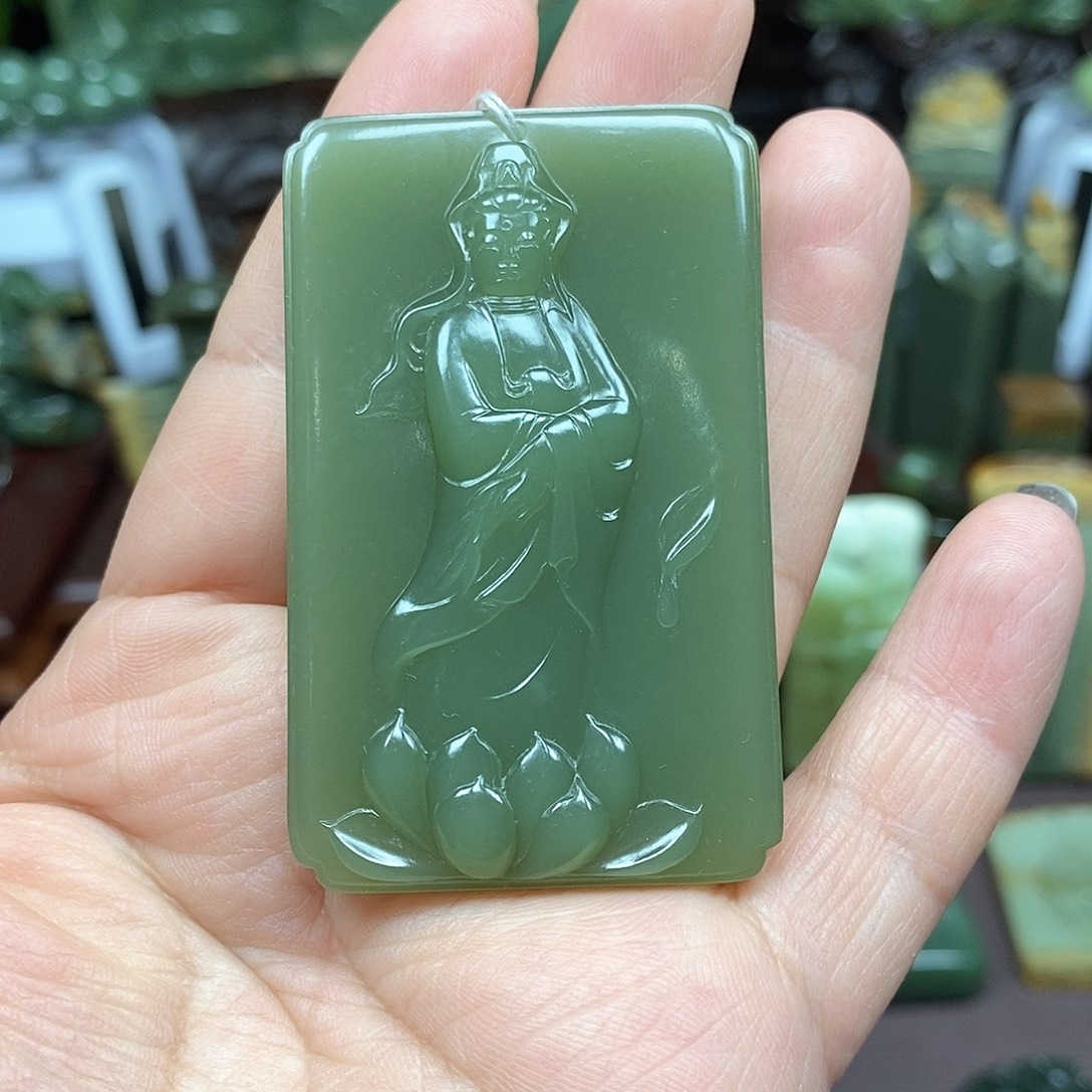 岫岩老玉（透闪石质玉）未镶嵌挂件