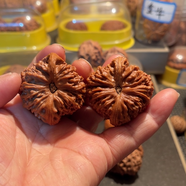 文玩核桃把件南疆石43