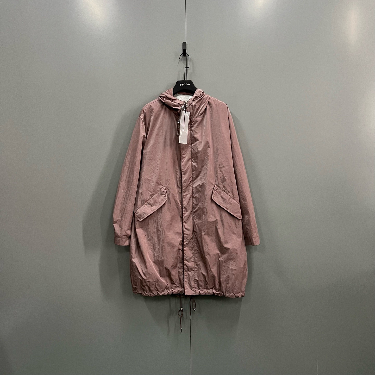 未使用 DIOR/迪奥 ab1123 103222 淡紫色背后刺绣派克大衣