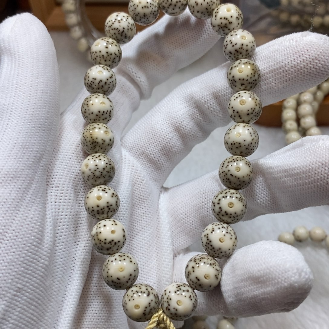 星月菩提手串青花瓷10