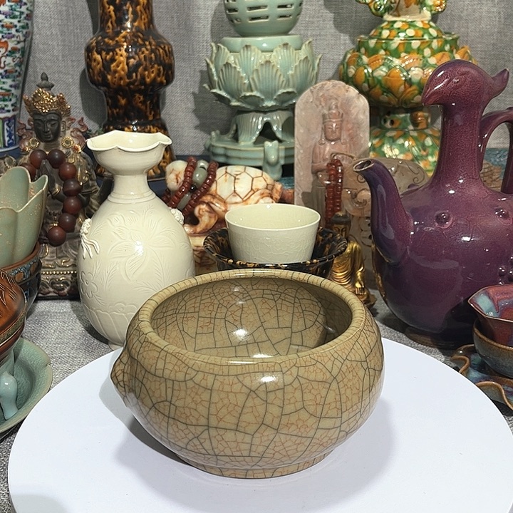 瓷片摆件摆件摆件